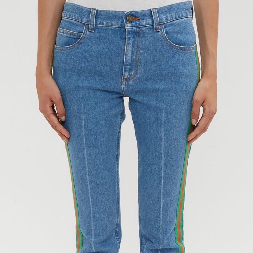 Authentic Gucci stretch flare pants